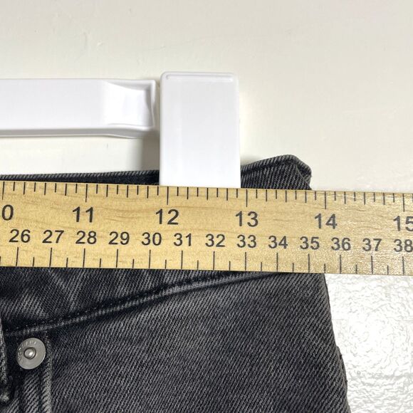 Everlane The Way High Jean Women's Organic Cotton Charcoal Grey Size 26 Regular - Picture 6 of 13